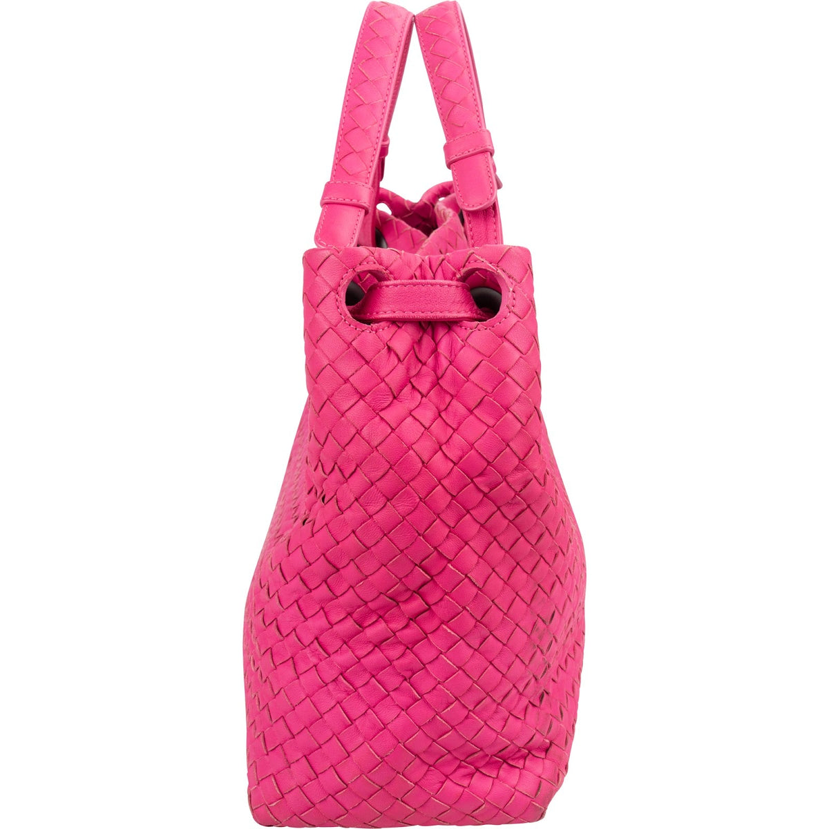 Bottega Veneta Intrecciato Nappa Leather Cesta Handbag