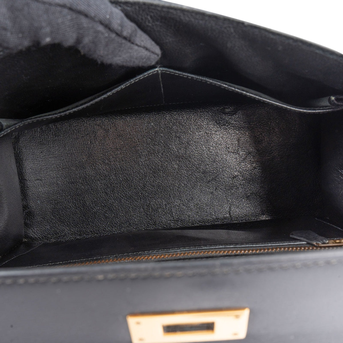 Hermès Box Calf Sellier Kelly 28 Handbag