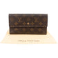 Louis Vuitton Monogram Canvas Sarah Wallet