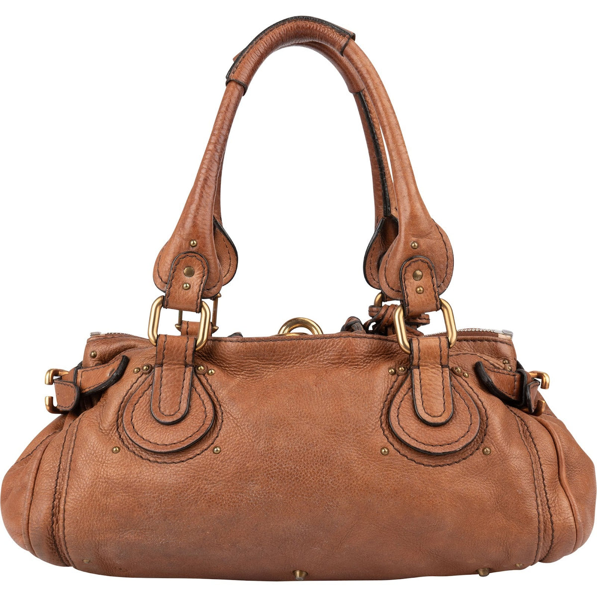 Chloé Grained Leather Paddington Handbag