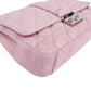 Christian Dior Pink Quilted Leather Diorama Shoulder Bag