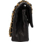 Chanel Quilted Lambskin 24K Gold Small Double Flap Shoulder Bag