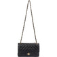 Chanel Quilted Caviar Leather Gold Jumbo Double Flap Crossbody Bag