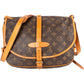 Louis Vuitton Monogram Canvas Saumur 30 Crossbody Bag