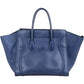 Céline Blue Leather Phantom Handbag