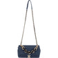 Chanel Quilted Lambskin Medium Flap Chunky Handle Crossbody Bag