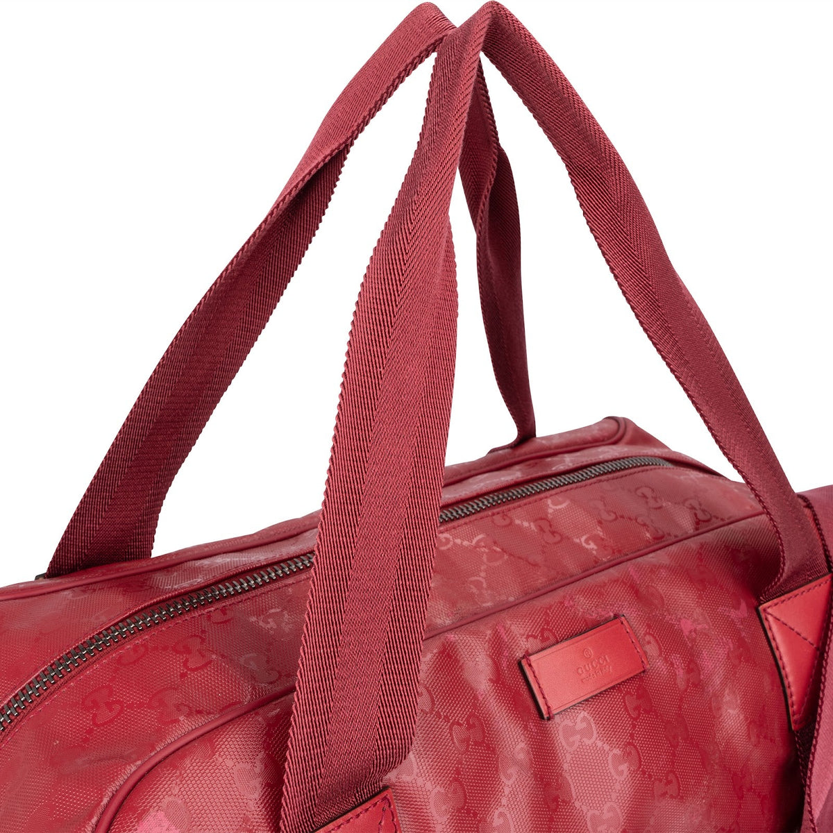 Gucci Monogram GG Imprime Coated Canvas Joy Boston 40 Travel Bag