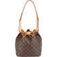 Louis Vuitton Monogram Canvas Sac Noé Petit Shoulder Bag