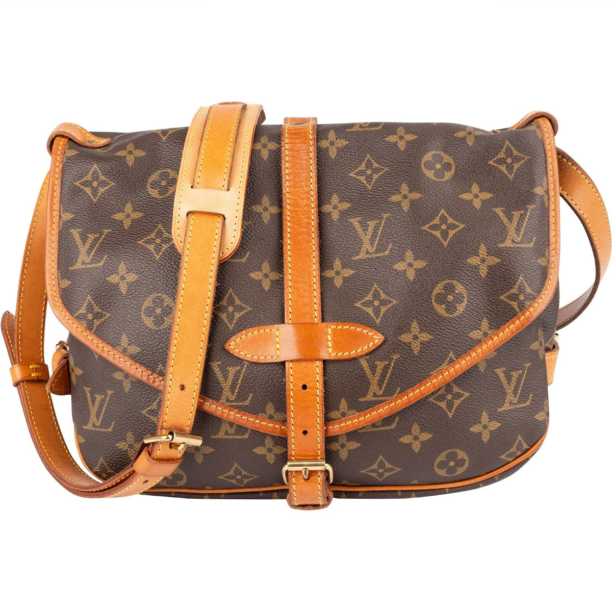 Louis Vuitton Monogram Canvas Saumur 30 Crossbody Bag