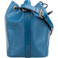 Louis Vuitton Blue Epi Leather Sac Noé Petit Shoulder Bag