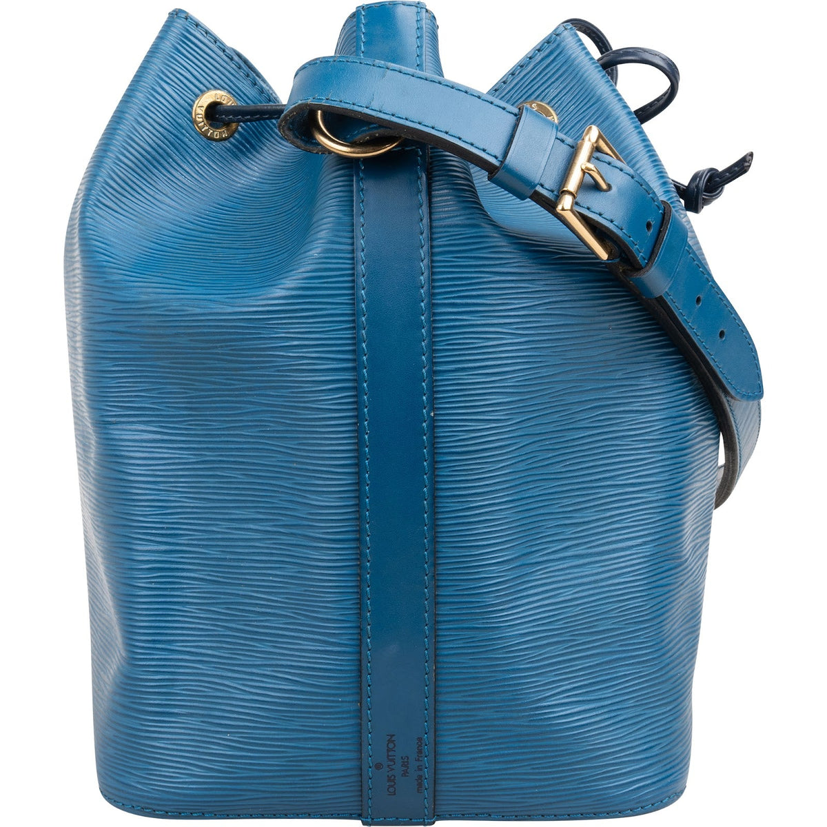Louis Vuitton Blue Epi Leather Sac Noé Petit Shoulder Bag