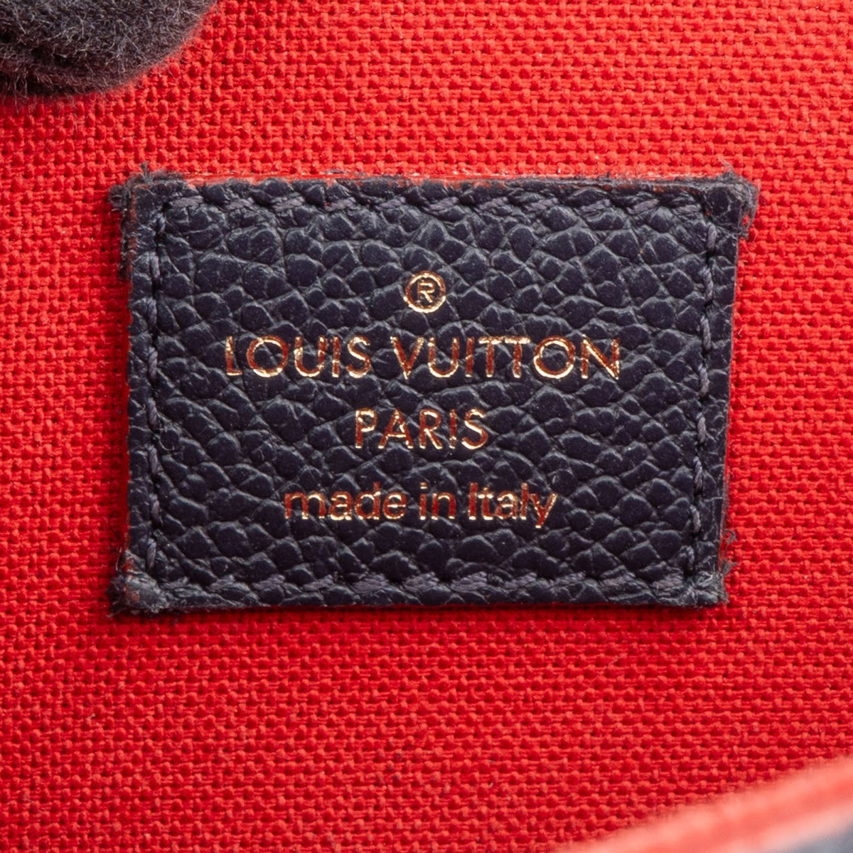 Louis Vuitton Leather Monogram Empreinte Félicie Pochette Crossbody Bag