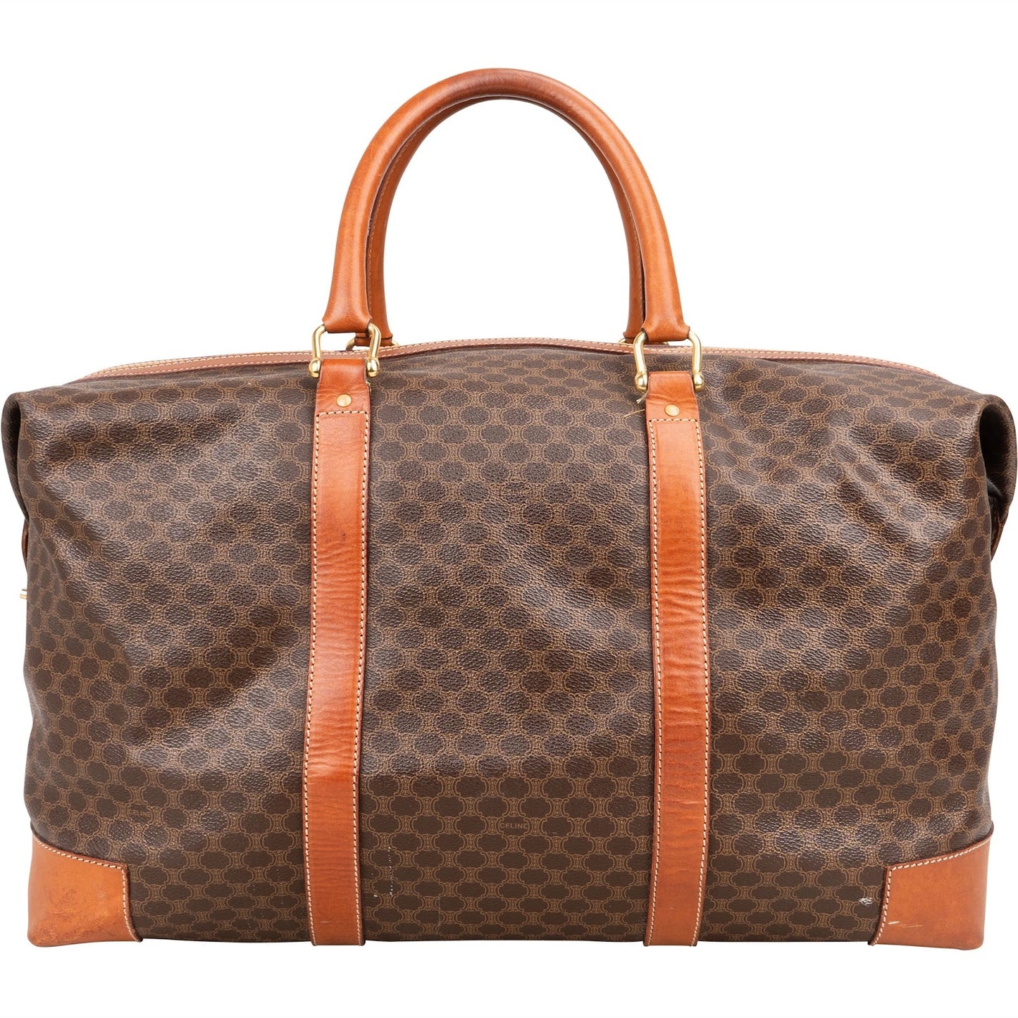 Celine Macadam Canvas Vintage Travel Bag