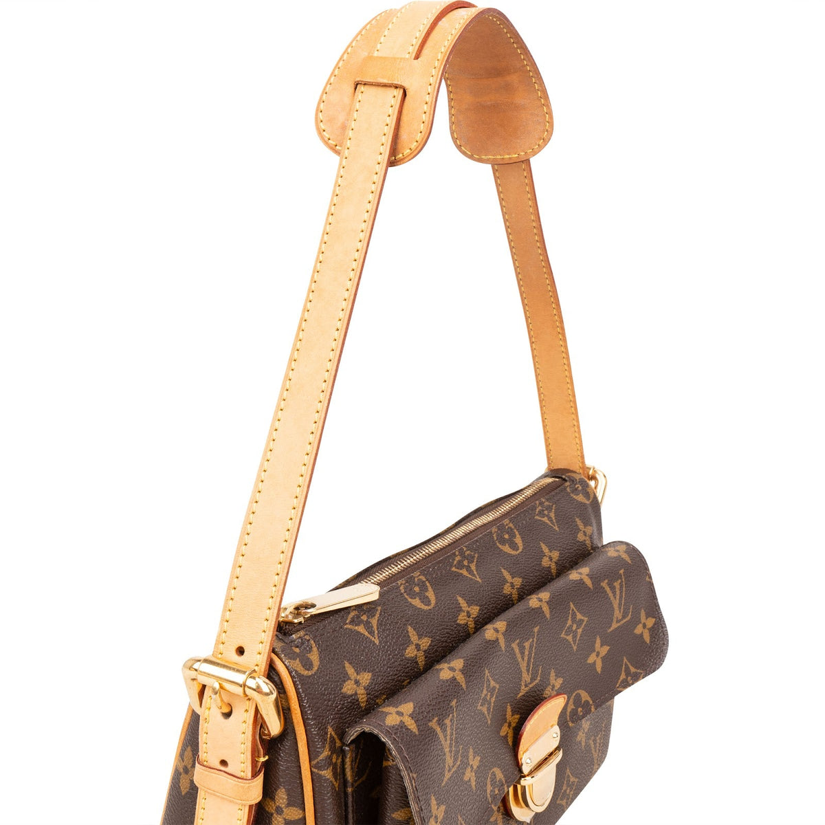 Louis Vuitton Monogram Canvas Ravello GM Shoulder Bag