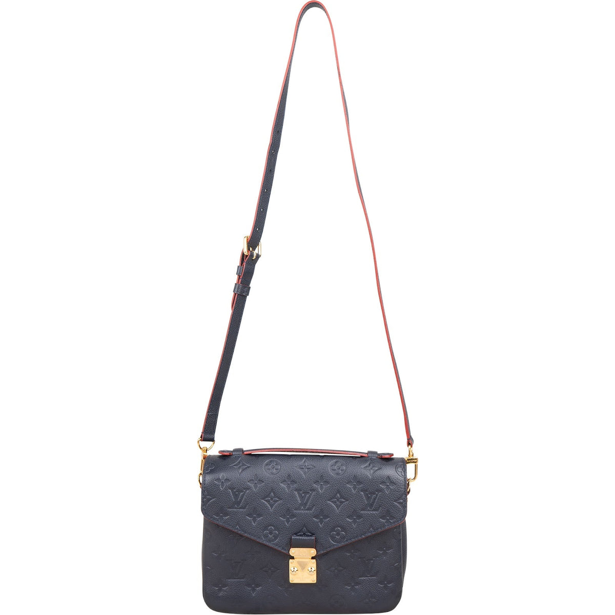 Louis Vuitton Leather Monogram Empreinte Pochette Métis Handbag