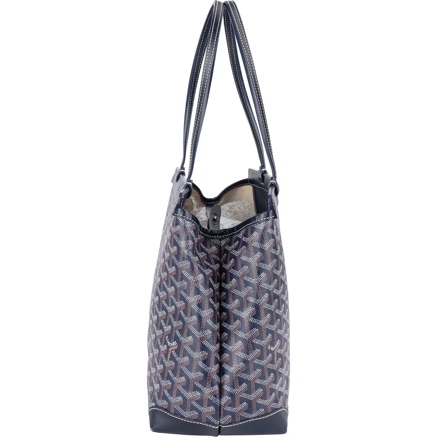 Goyard Goyardine Monogram Bellechasse PM Shoulder Bag
