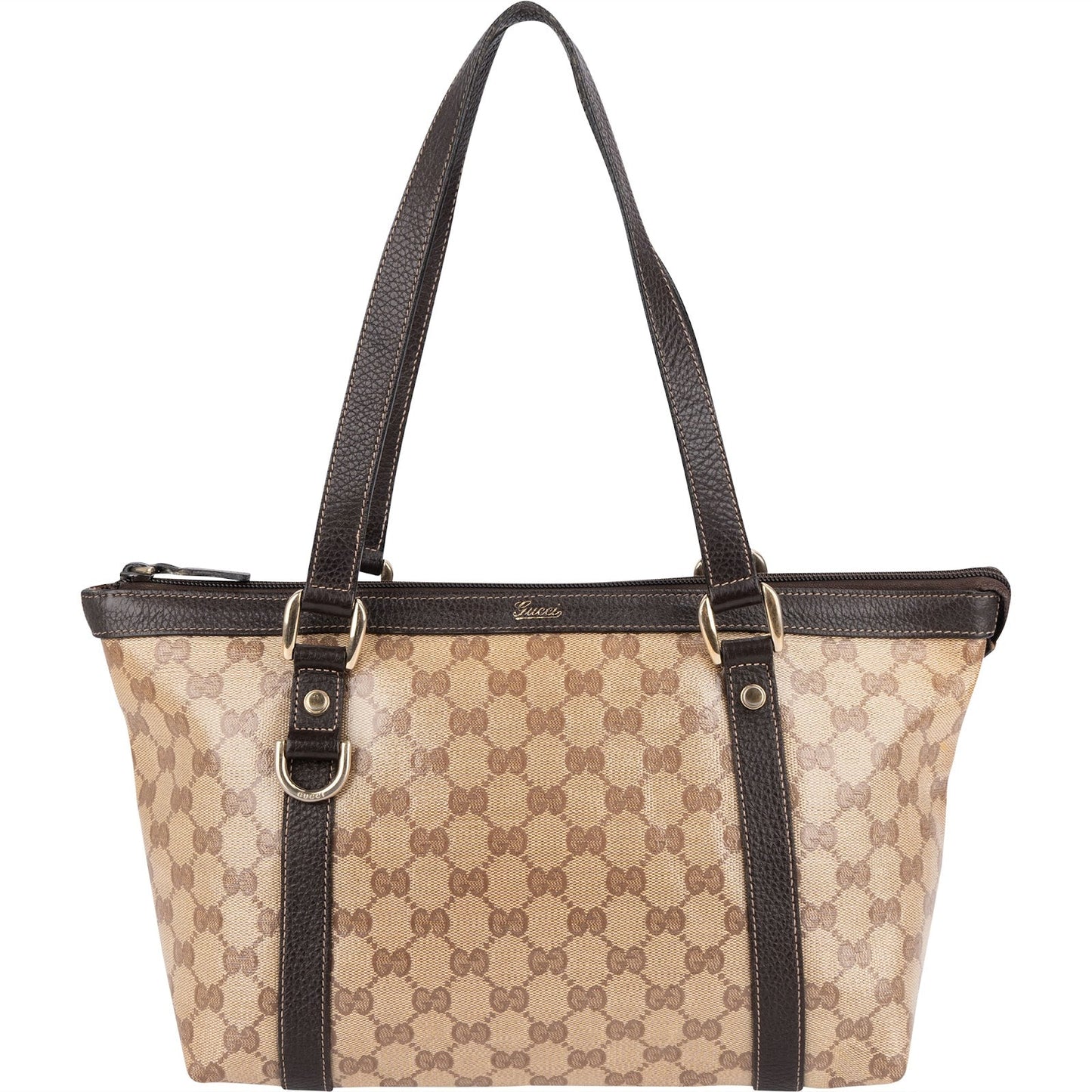 Gucci Monogram GG Crystal Abbey Shoulder Bag