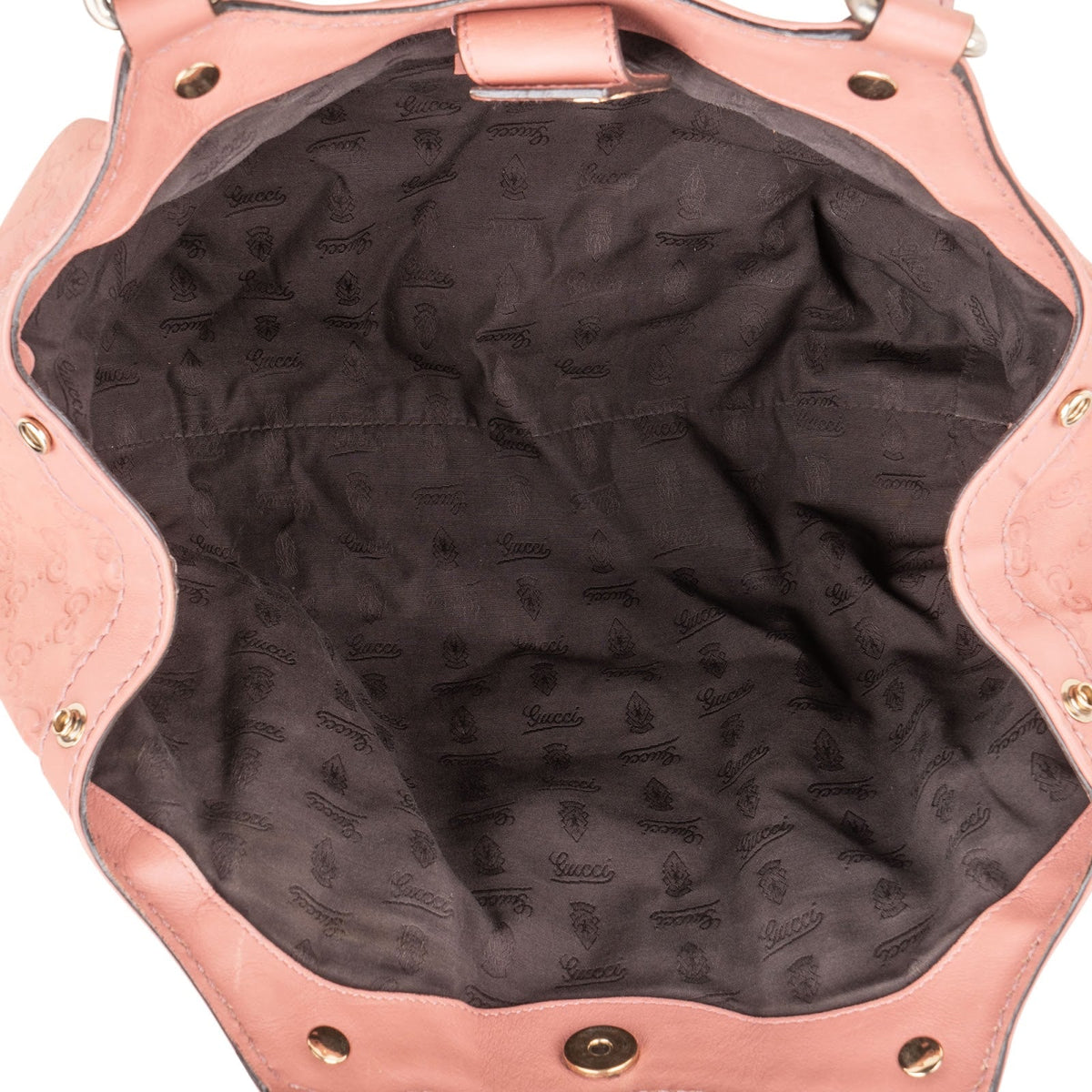 Gucci Pink Guccissima Leather Sukey Handbag