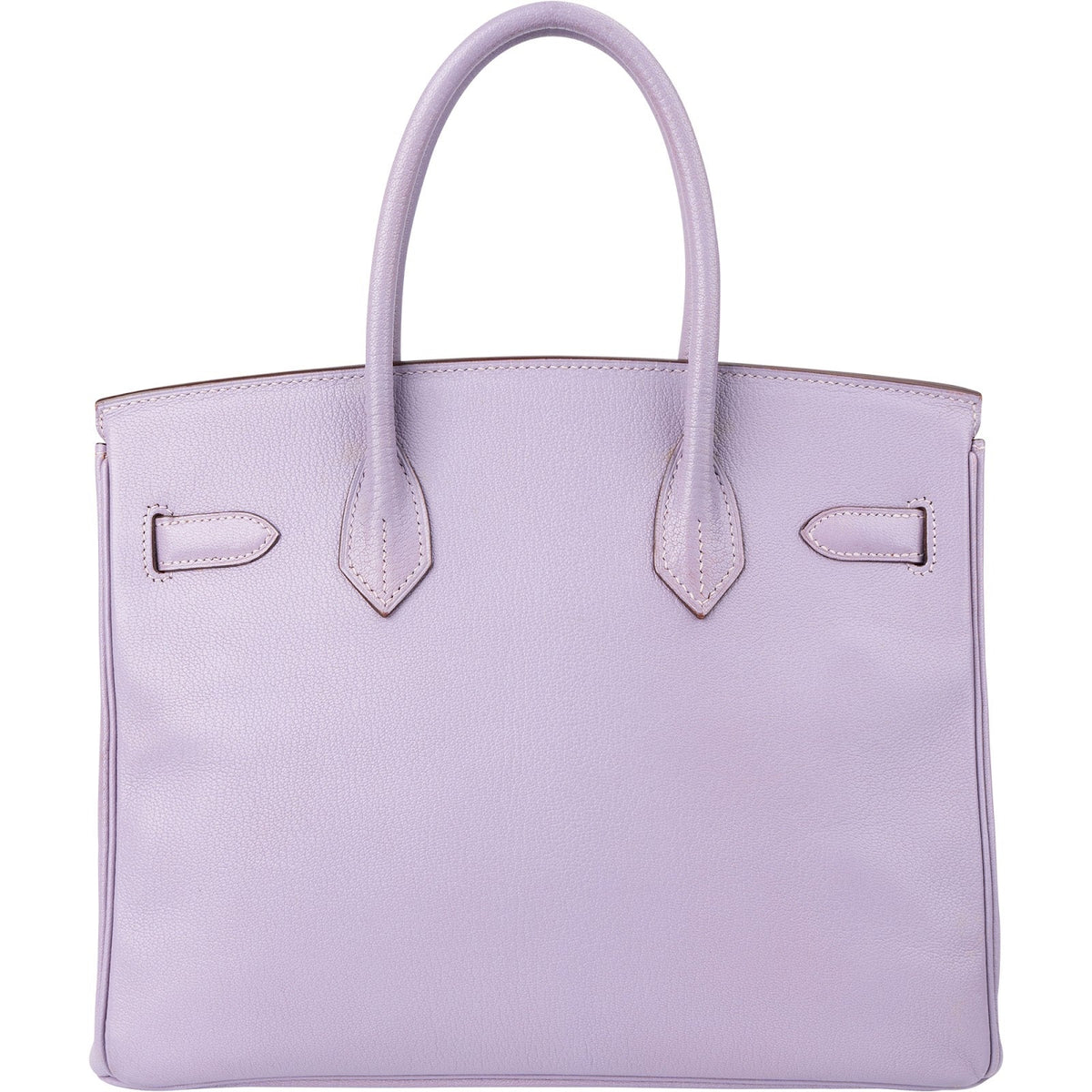 Hermès Lilac Chevre Mysore Leather Palladium Birkin 30 Handbag
