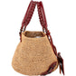 Balenciaga Raffia Panier Basket City Handbag