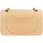 Chanel Quilted Lambskin 24K Gold Small Double Flap Shoulder Bag