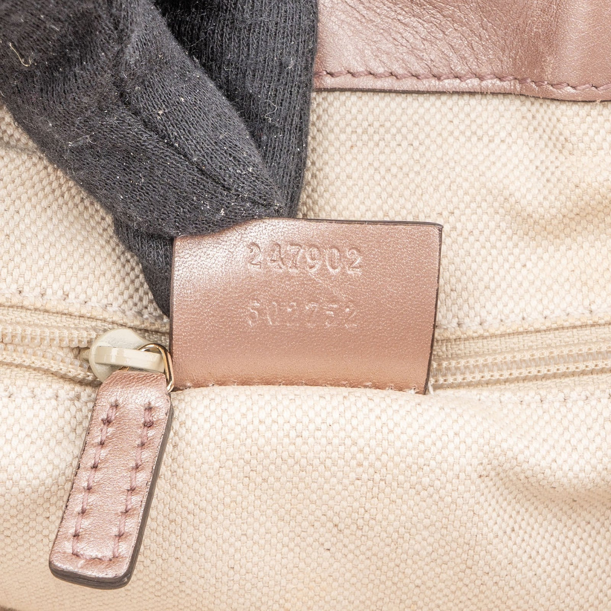 Gucci Sukey Satchel aus Microguccissima-Leder – Ansicht 11