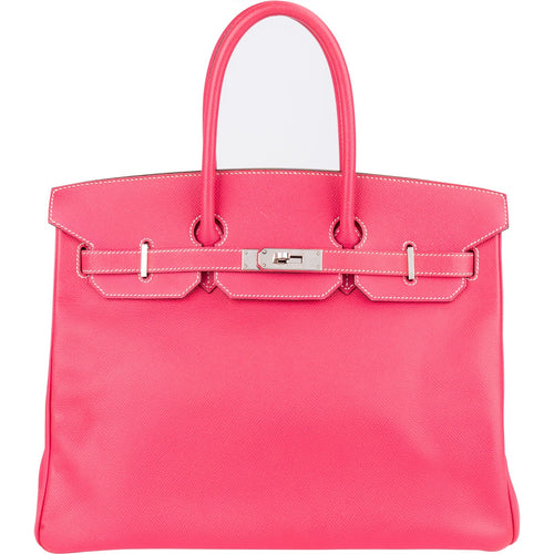 Hermès Pink Candy Epsom Leather Birkin 35 Handbag
