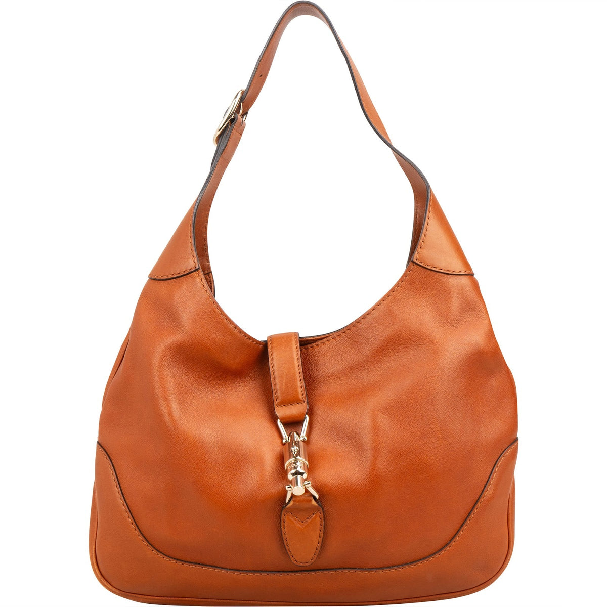 Gucci Jackie O Hobo Leder Cognac, Bild 1 von 11