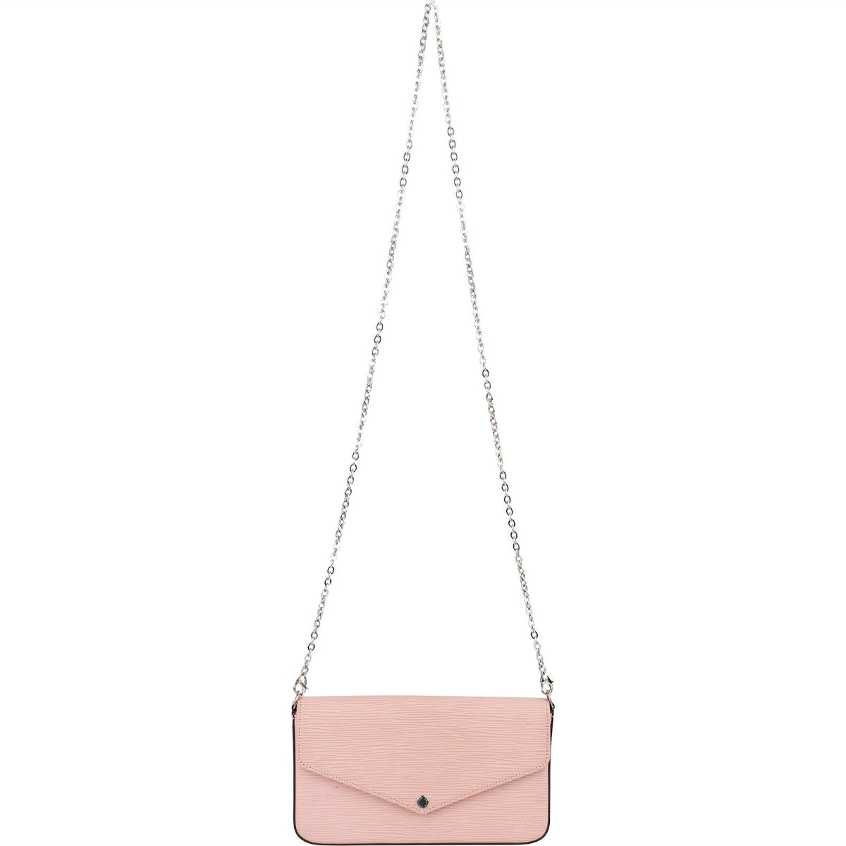 Louis Vuitton Pochette Félicie aus rosa Epi-Leder – Ansicht 8
