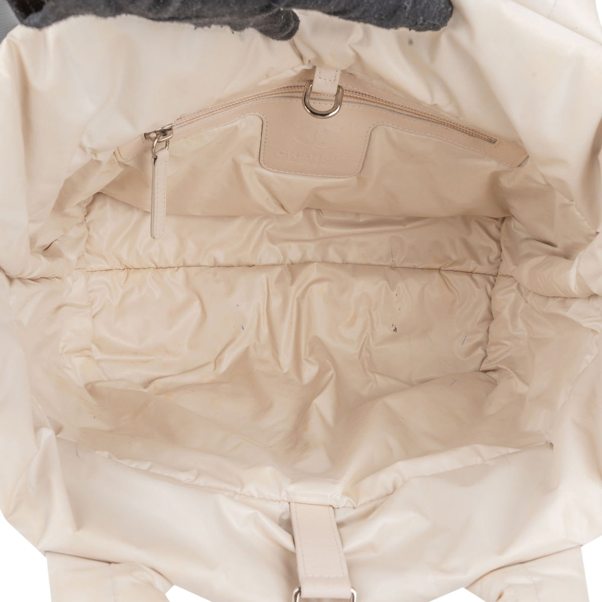 Chanel Coco Cocoon Tote aus Nylon in Tweed-Optik – Ansicht 9