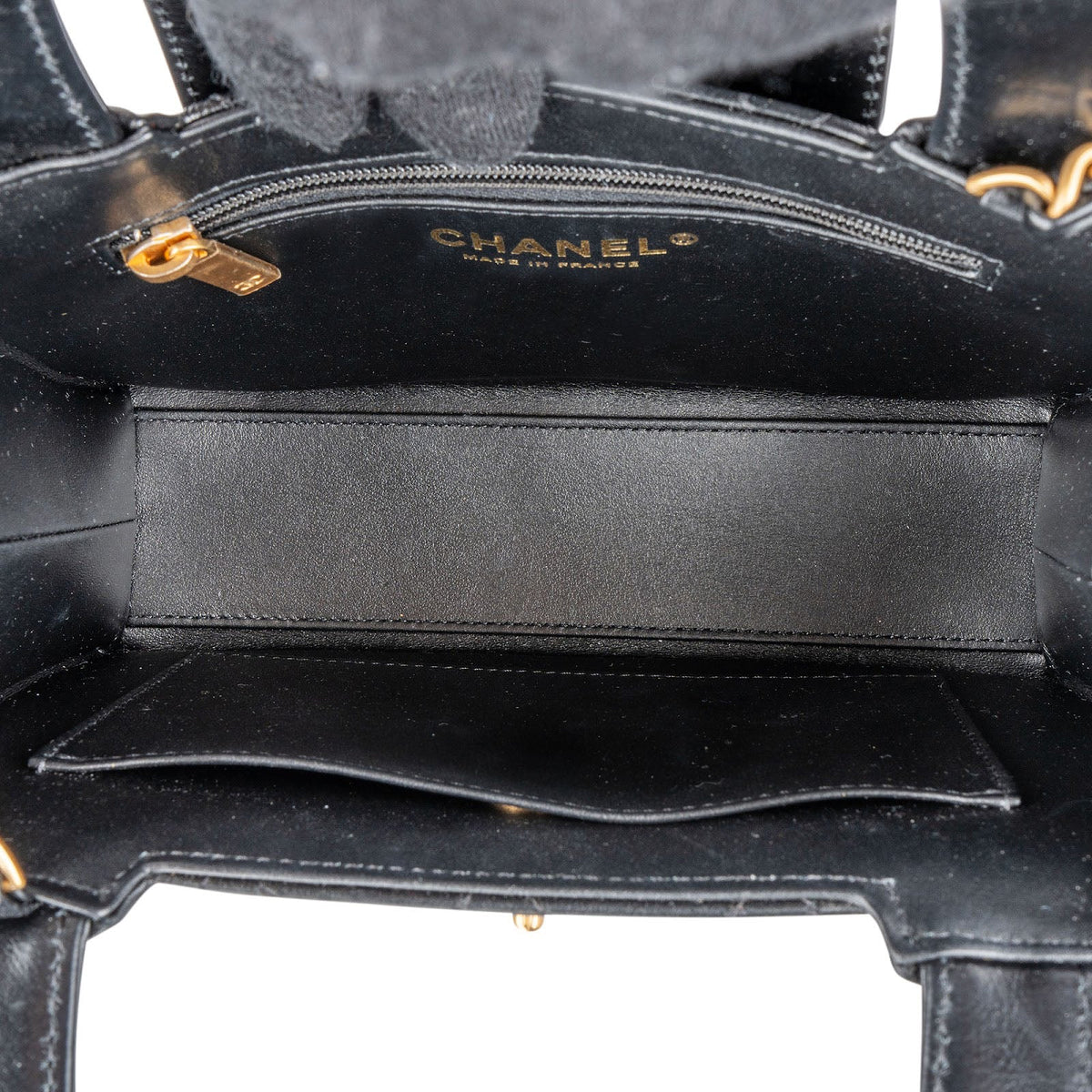 Chanel  Quilted Lambskin Kelly Top Handle Small Crossbody Handbag