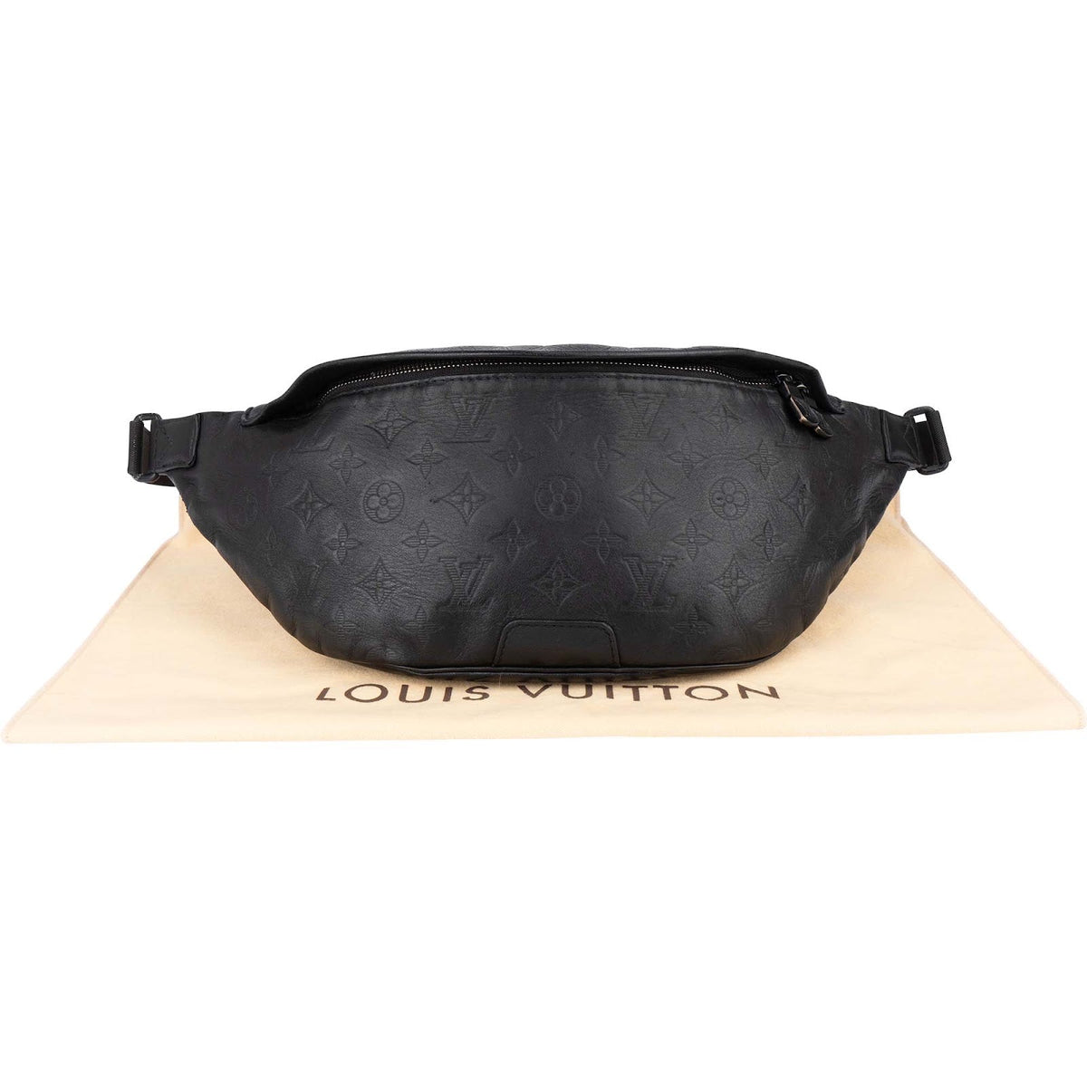 Louis Vuitton Monogram Shadow Empreinte Leather Discovery Bumbag Crossbody Bag