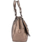 Christian Dior Metallic Leather Gaucho Saddle Handbag