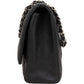 Chanel Quilted Lambskin Palladium Maxi Single Flap Crossbody Bag
