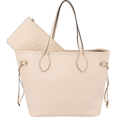 Louis Vuitton Monogram Empreinte Neverfull MM Schultertasche