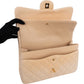 Chanel Quilted Lambskin Jumbo Double Flap Crossbody Bag