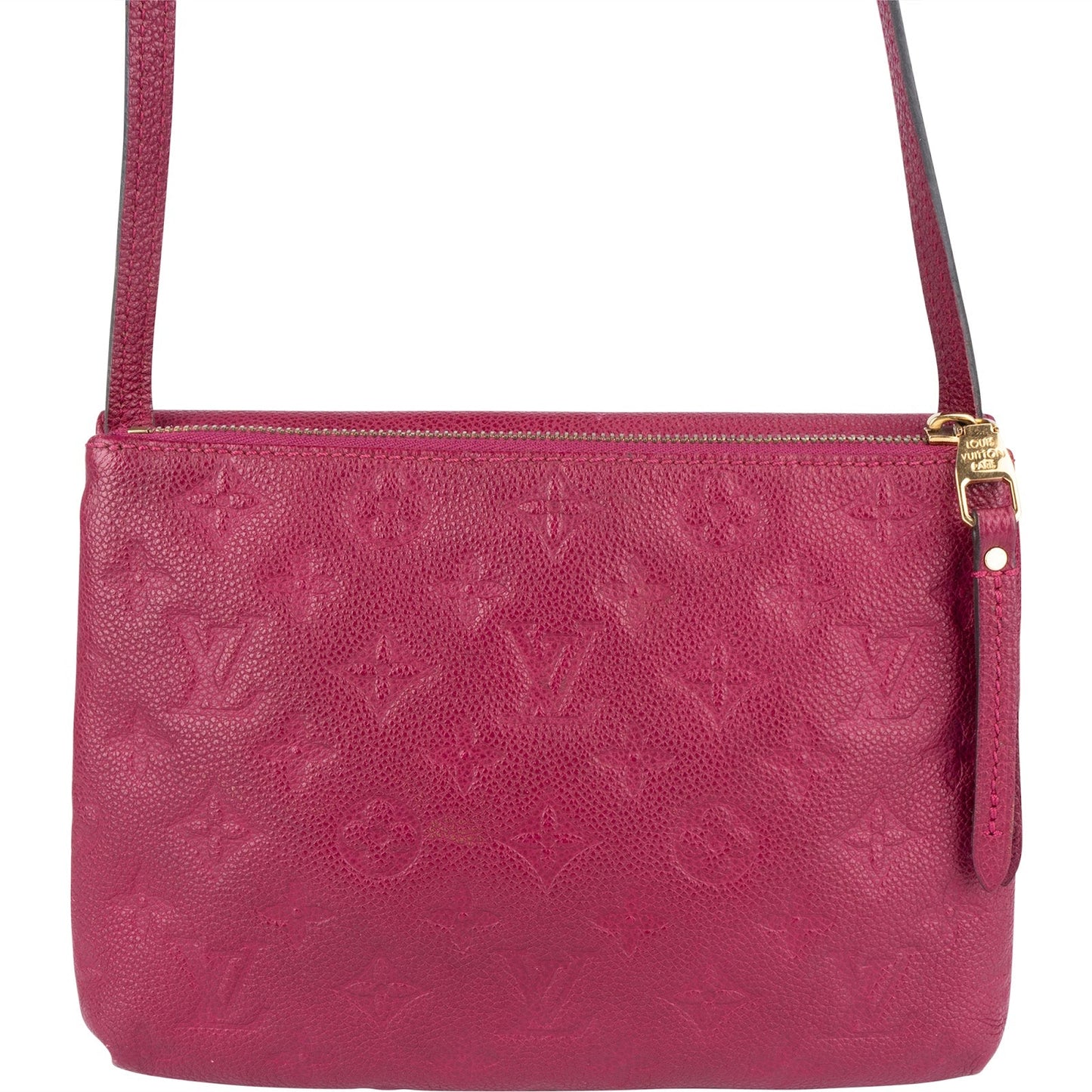 Louis Vuitton Leather Monogram Empreinte Twice Crossbody Bag