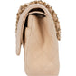 Chanel Quilted Lambskin Jumbo Double Flap Crossbody Bag