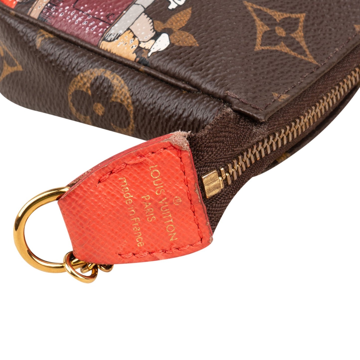 Louis Vuitton Limited Monogram Illustre Evasion Mini Pochette Accessoires Handbag