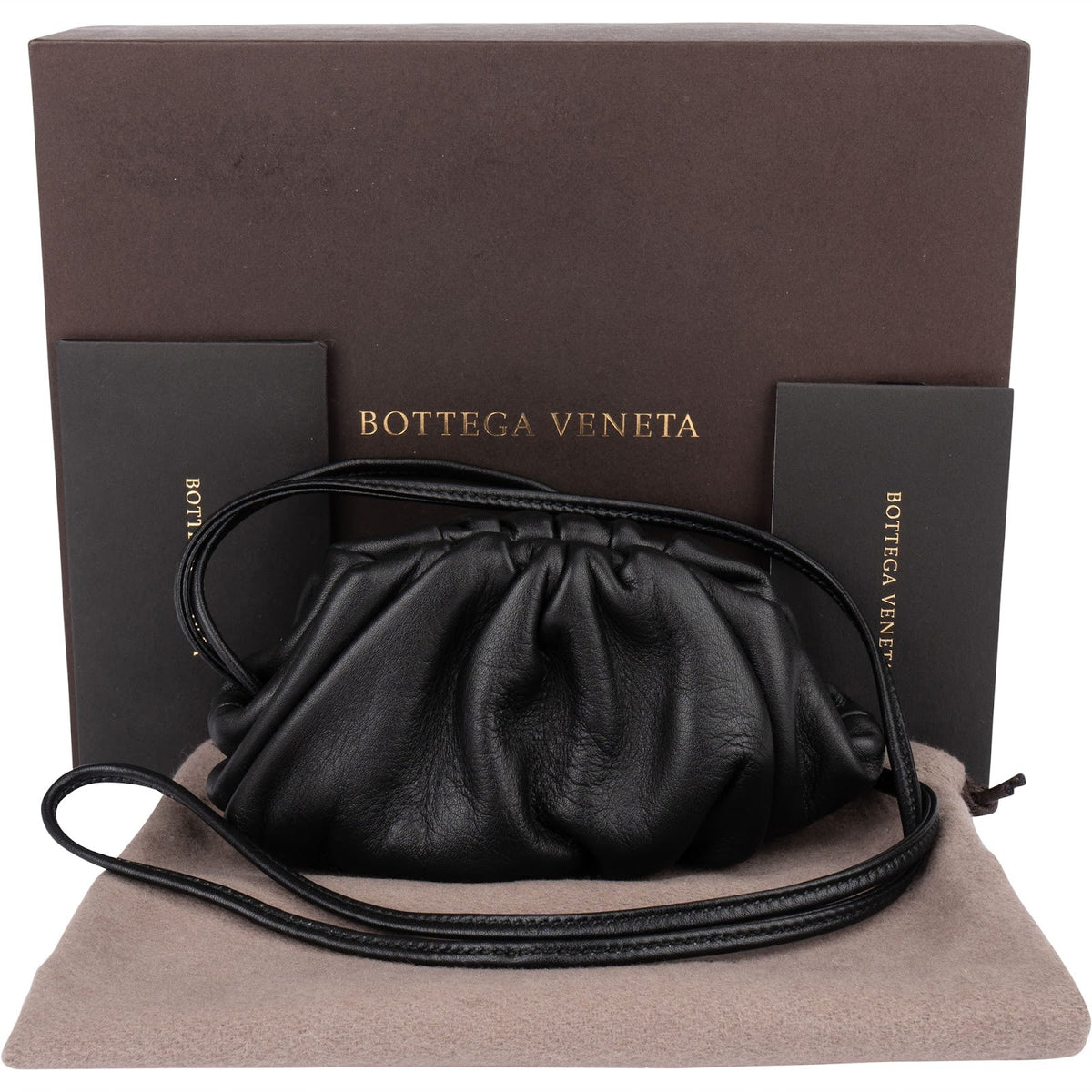 Bottega Veneta Leather The Mini Pouch Bag