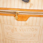 Louis Vuitton Monogram Damier Azur Canvas Neverfull MM Shoulder Bag