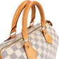 Louis Vuitton Monogram Damier Azur Canvas Speedy 25 Handbag
