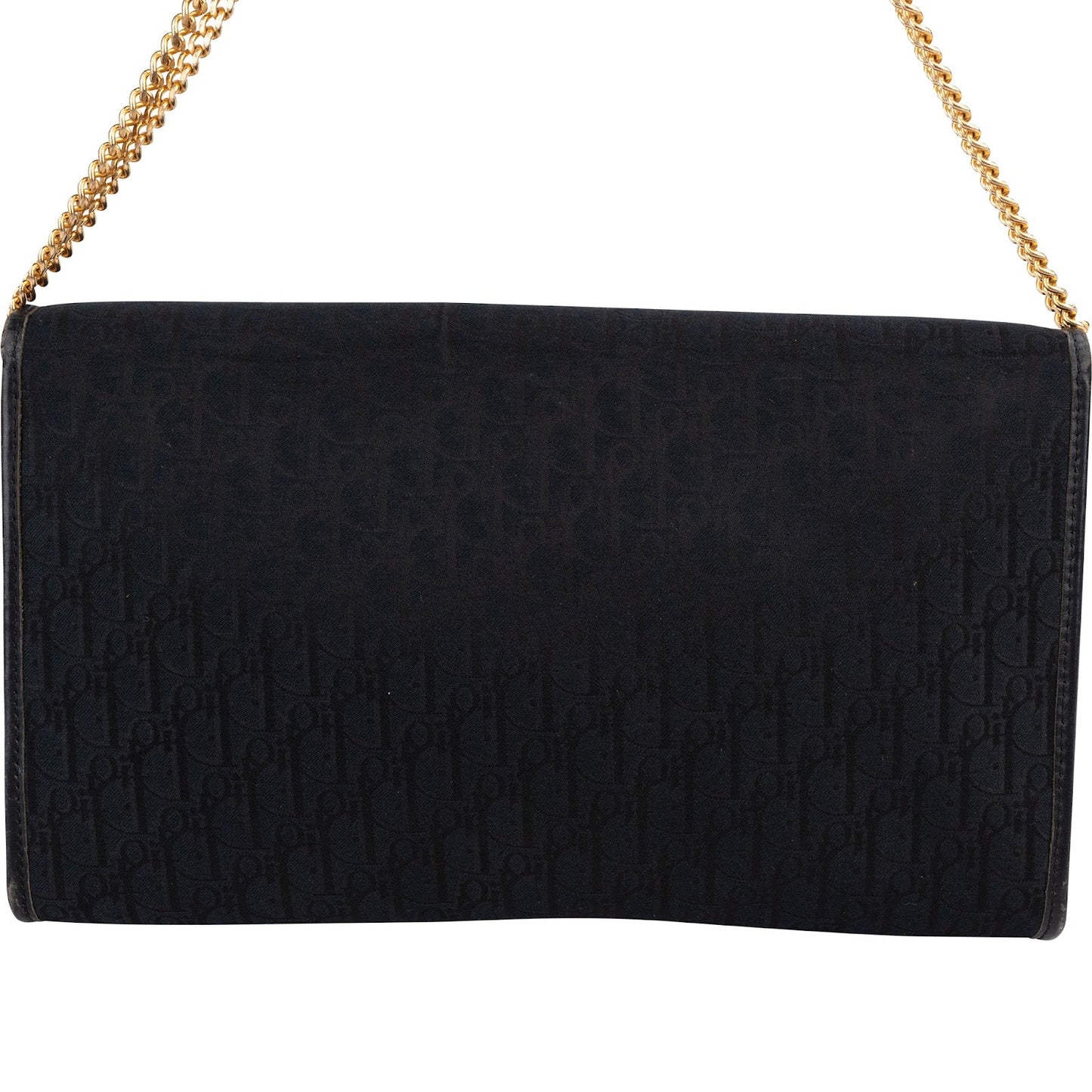 Christian Dior Oblique Monogram Vintage Single Flap Shoulder Bag
