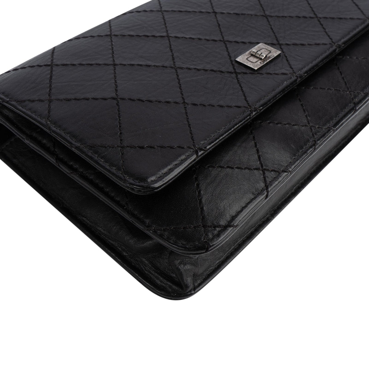 Chanel Stitching Calfskin Reissue 2.55 Wallet on Chain Crossbody Bag