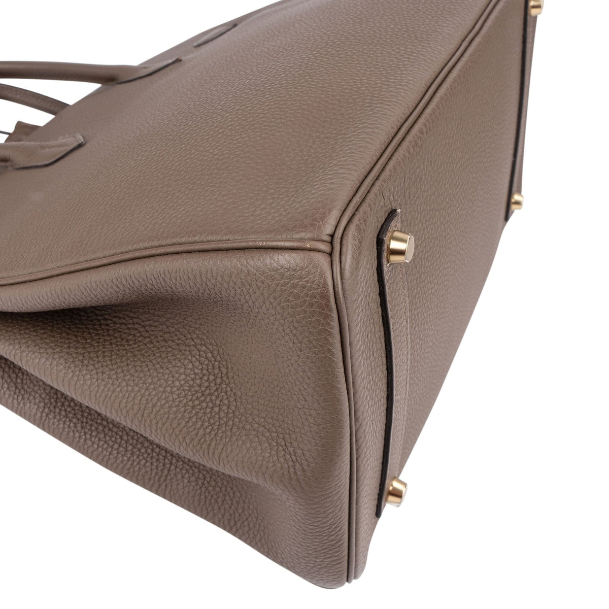 Hermès Taupe Togo Leather Birkin 35 Handbag