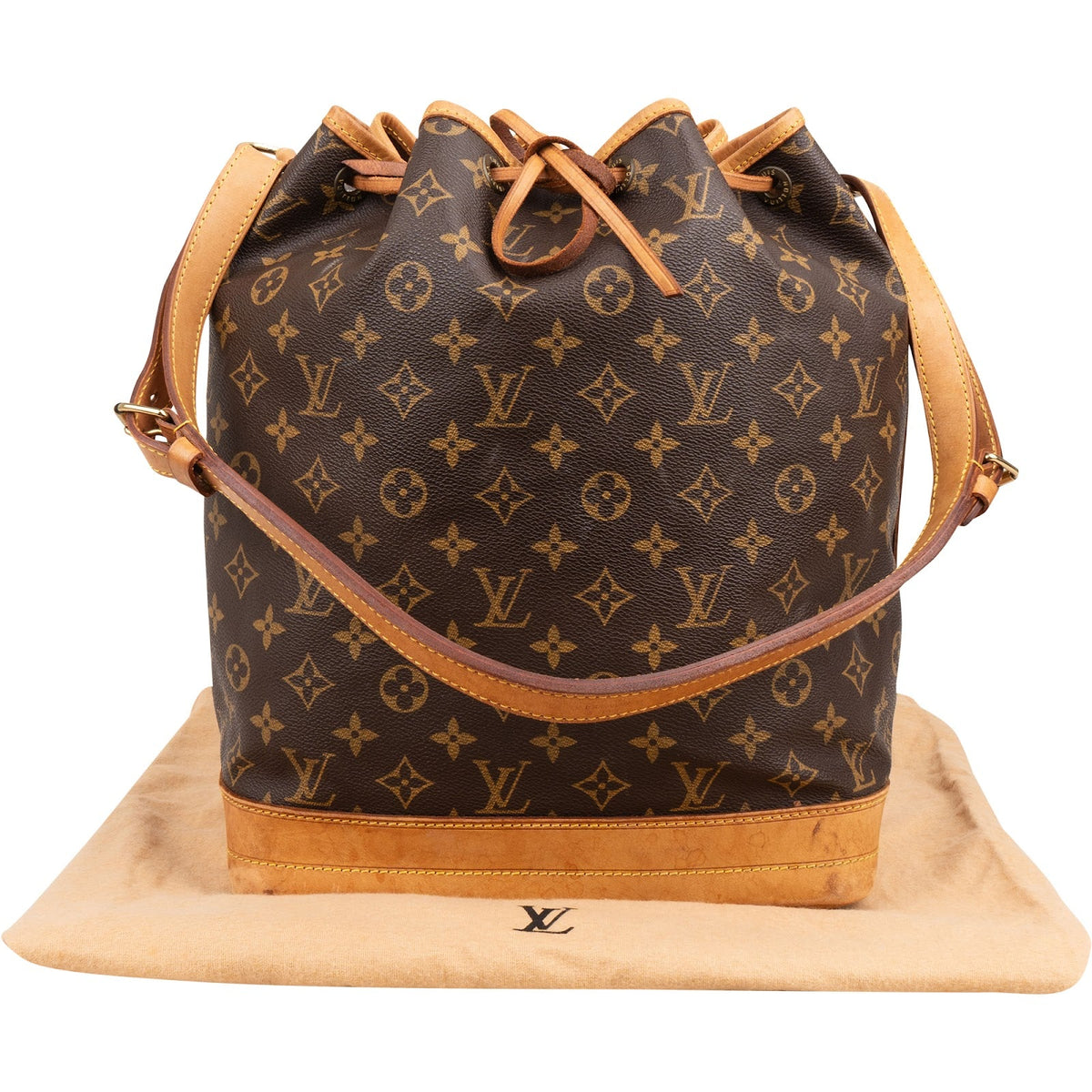 Louis Vuitton Monogram Canvas Sac Noé Grande Shoulder Bag