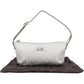 Gucci Silver Monogram GG Pochette Handbag