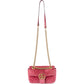 Gucci Matelassé Velvet GG Marmont Small Crossbody Bag