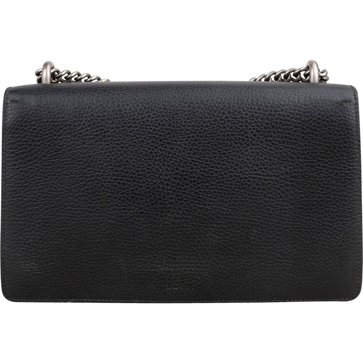 Gucci Grained Leather Crystal Dionysus Shoulder Bag