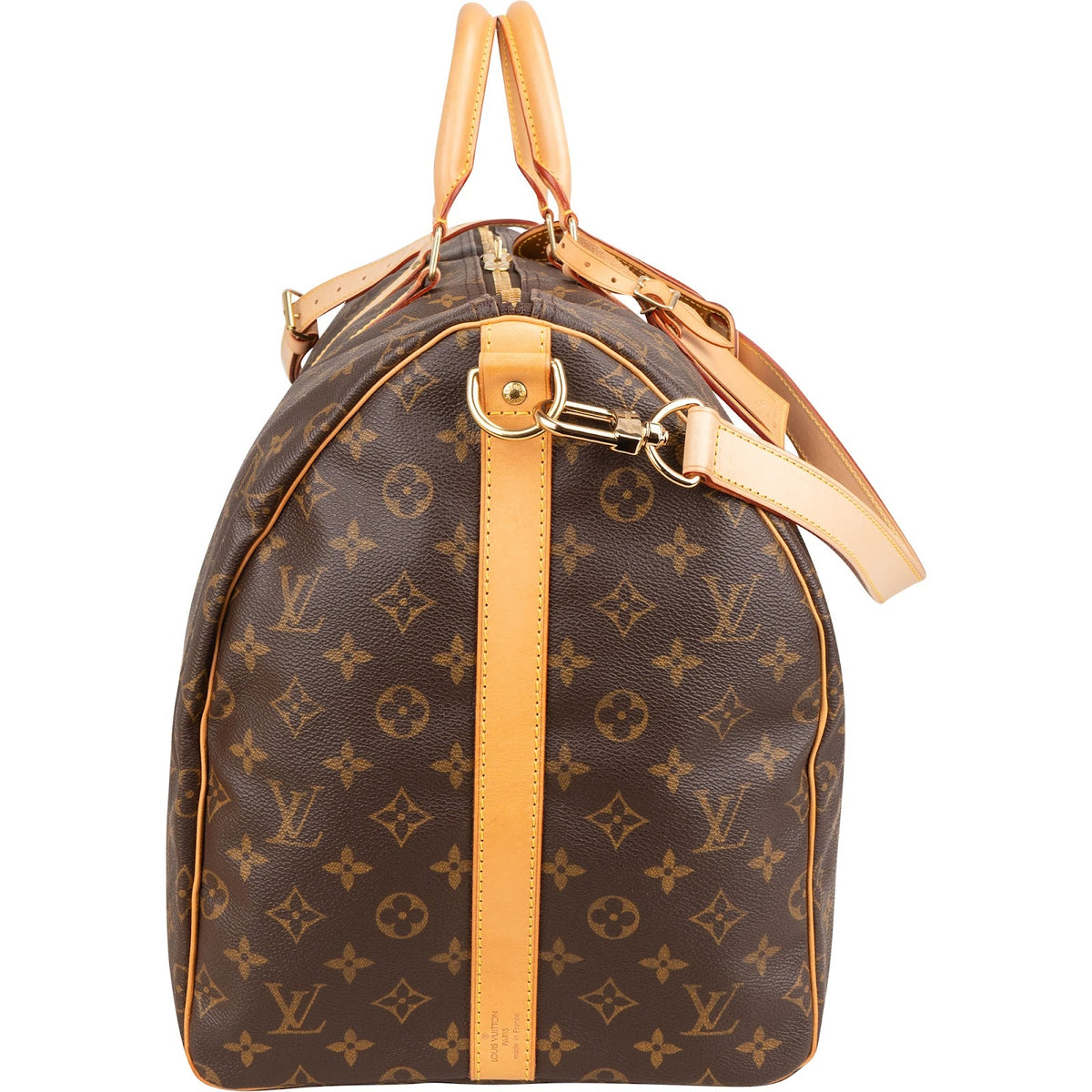 Louis Vuitton Monogram Canvas Keepall 55 Bandoulière Travel Bag
